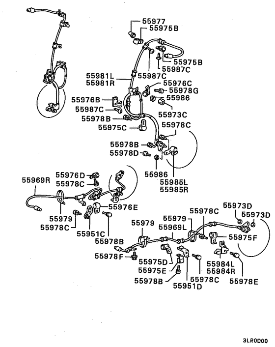 Anti-skid brake sensor