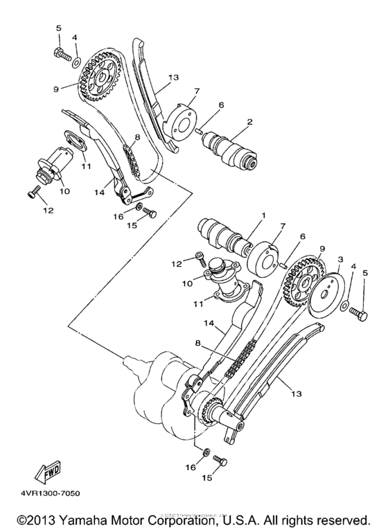 Camshaft & chain
