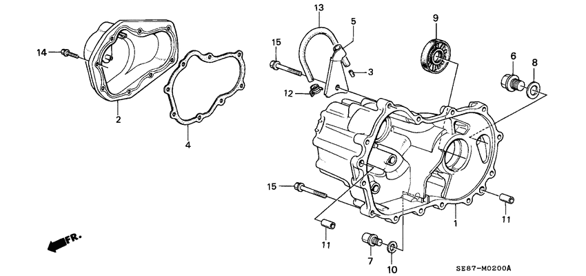 Transmission housing