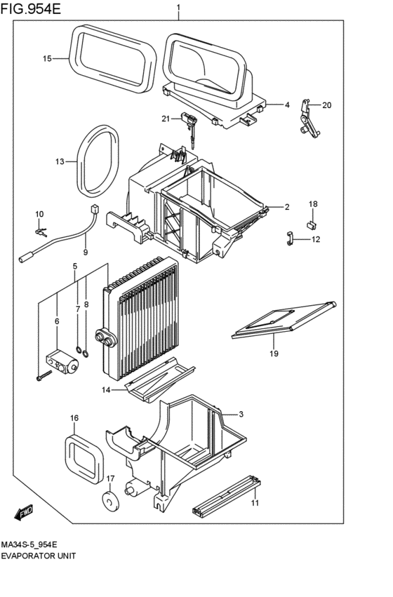 evaporator
