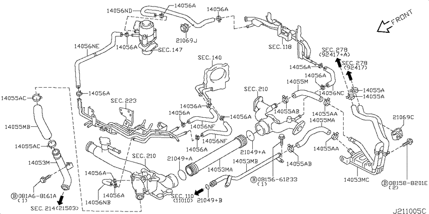 Water hose & piping