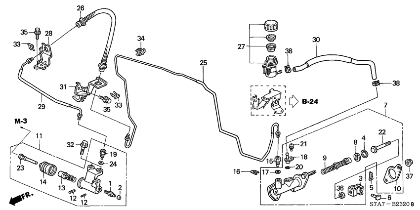 Clutch master cylinder