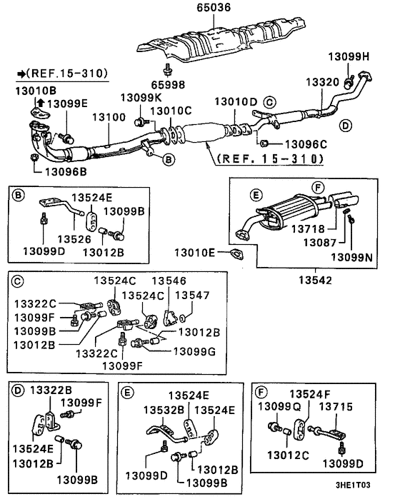 Exhaust pipe & muffler