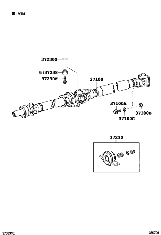 Propeller Shaft & Universal Joint