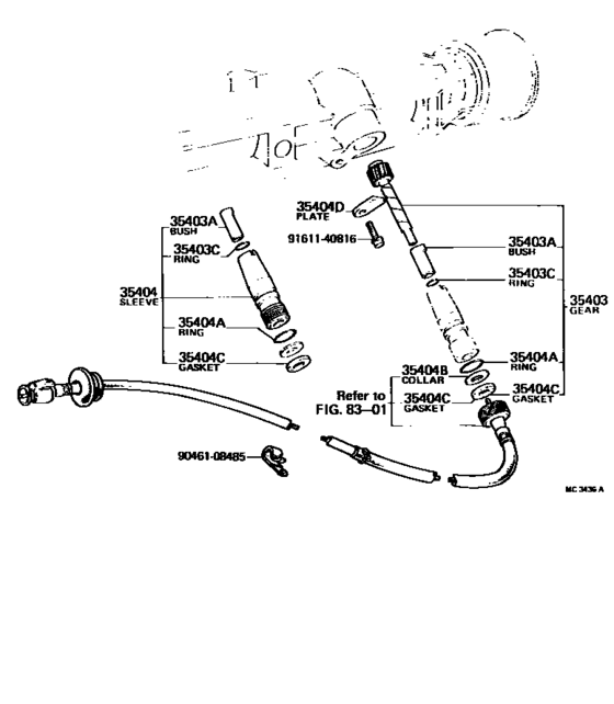 Speedometer Driven Gear (Atm)