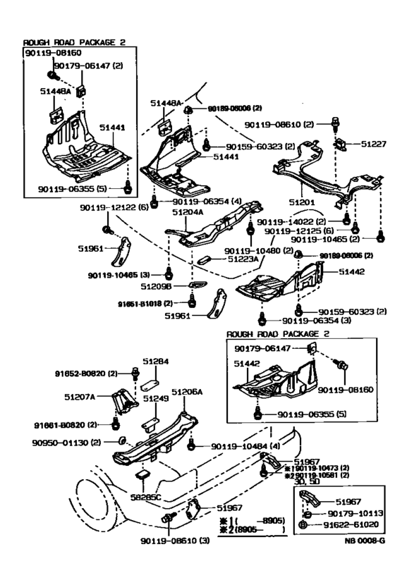 Suspension Crossmember & Under Cover