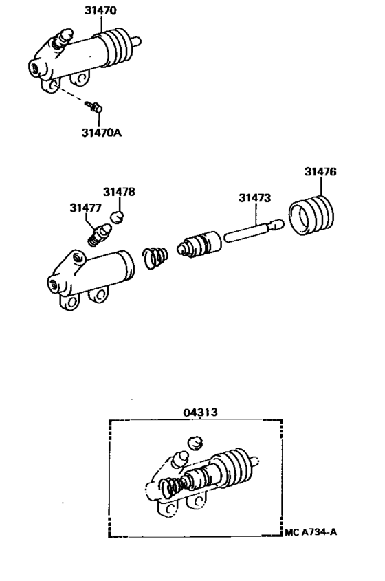 Clutch Release Cylinder