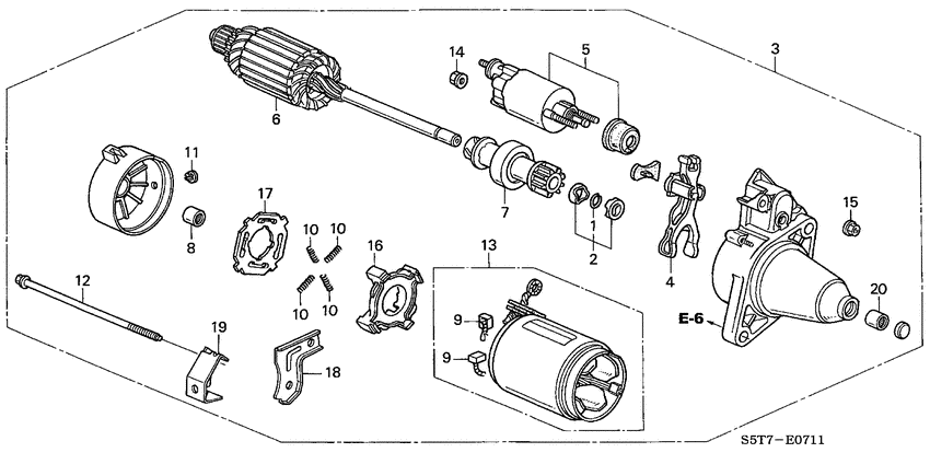 Starter motor