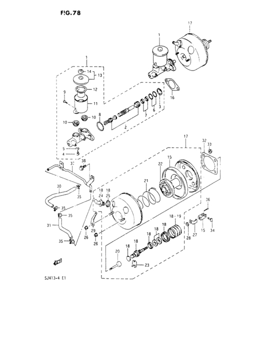 Brake master cylinder