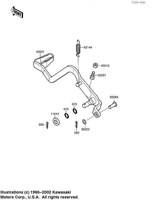 Brake pedal