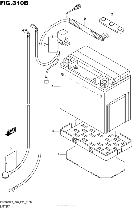 Battery (Lt-F400Fl7 P33)