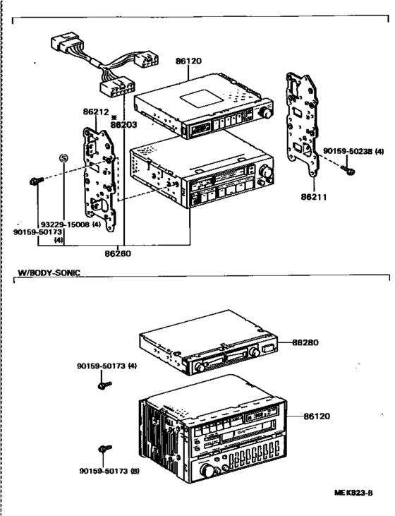 Radio Receiver & Amplifier & Condenser