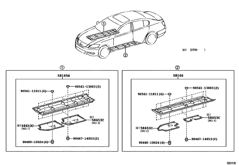 Floor Pan & Lower Back Panel