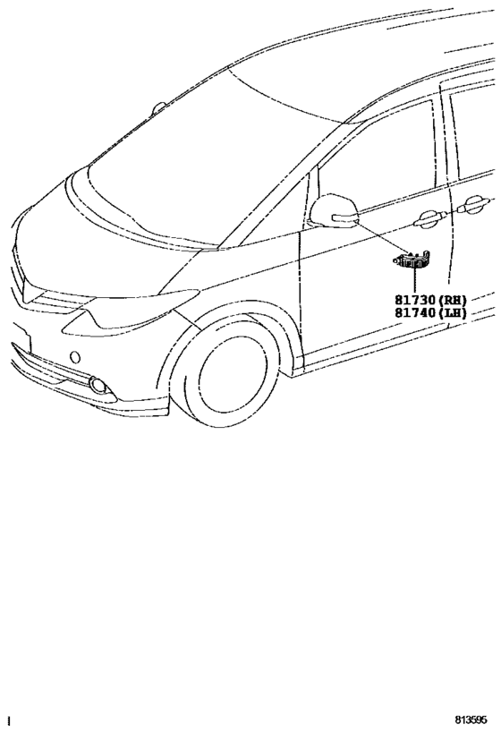 Side Turn Signal Lamp & Outer Mirror Lamp