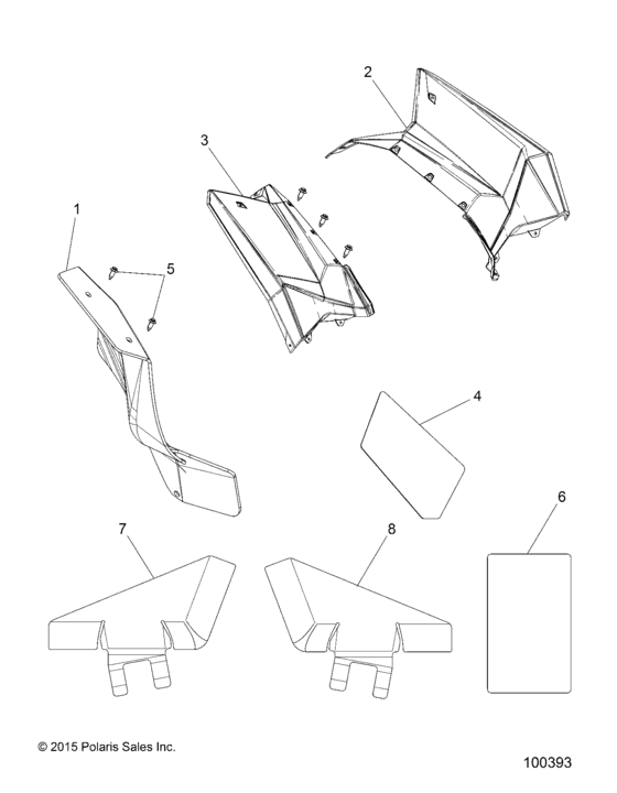 Body, Rear Cab And Heat Shields