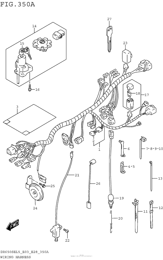 Wiring Harness (Dr650Sel5 E03)