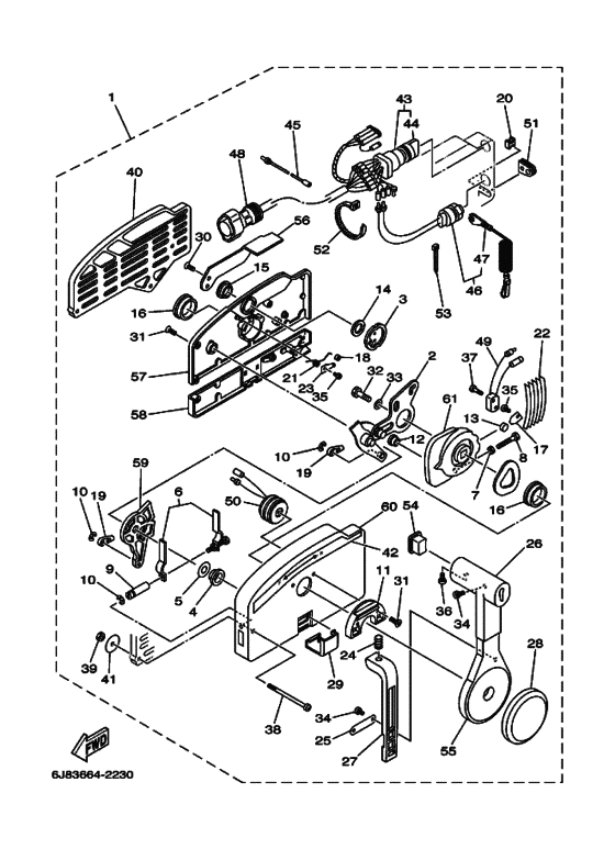 Remote control assy