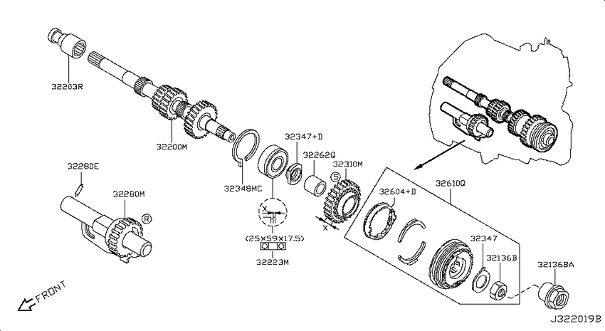 Transmission gear