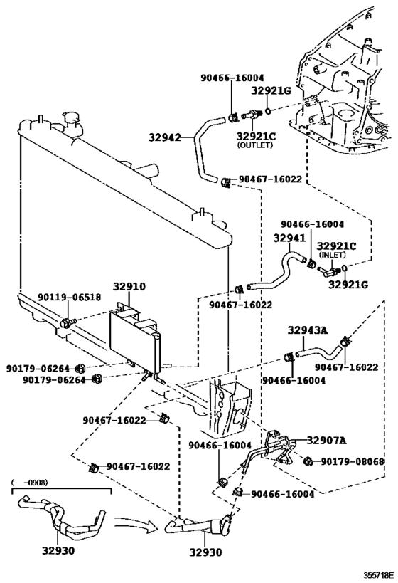 Oil Cooler & Tube (Atm)