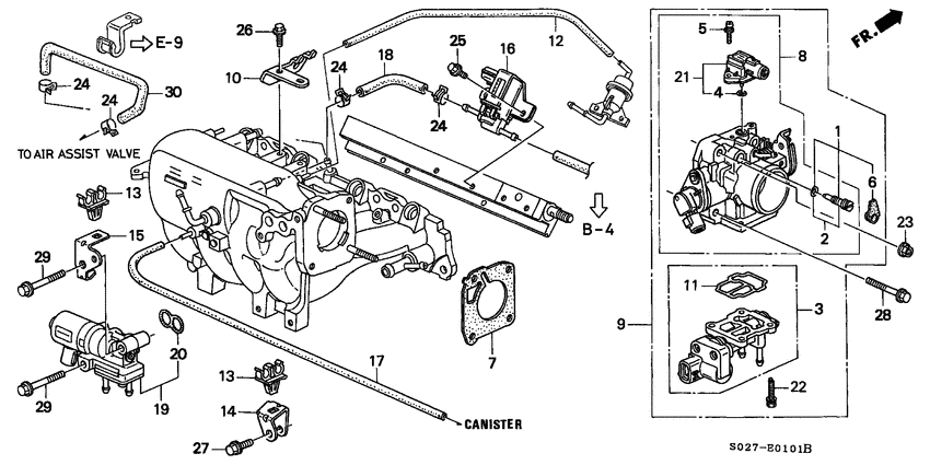Throttle body