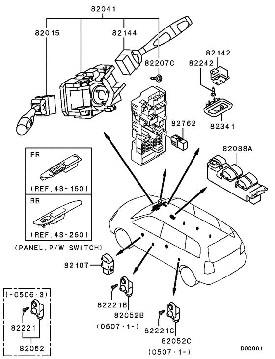 Switch & cigar lighter