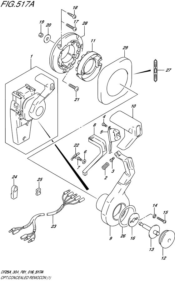 Opt:concealed remocon