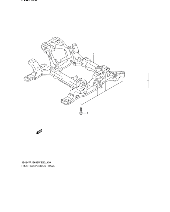 Front suspension frame