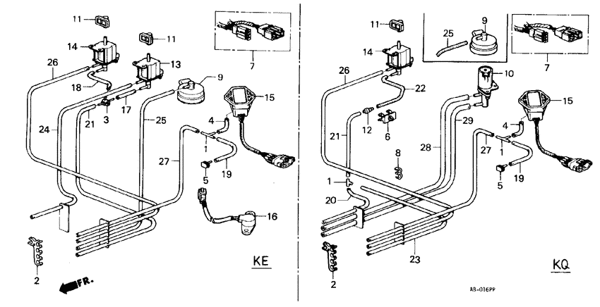Control box tubing