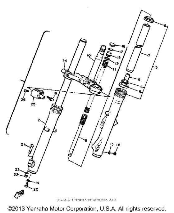 Front fork