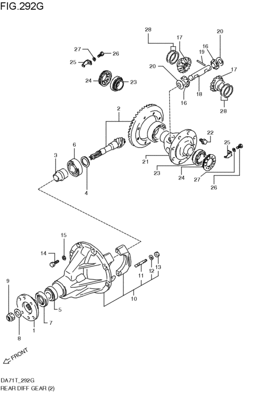 リヤデファレンシャルギヤ