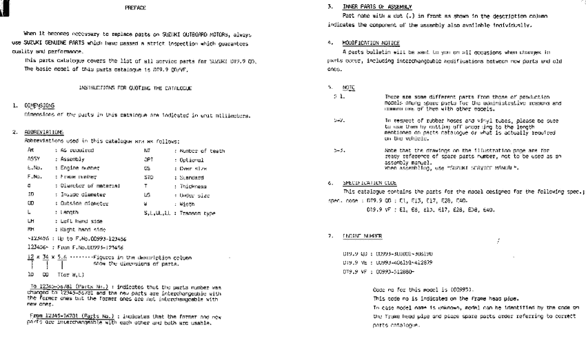 Catalog preface