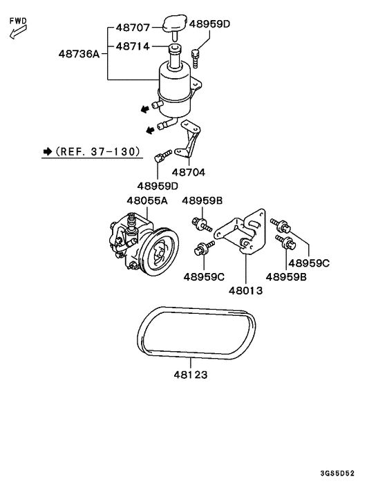 Power steering oil pump