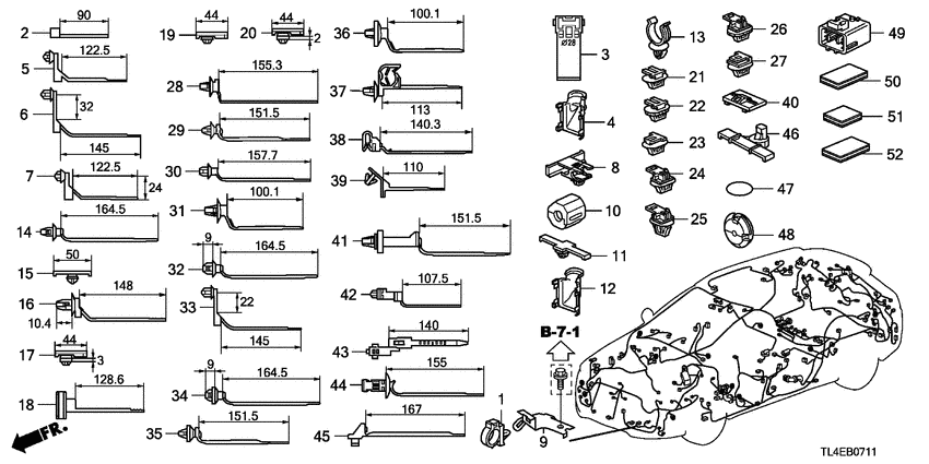 Harness band/bracket