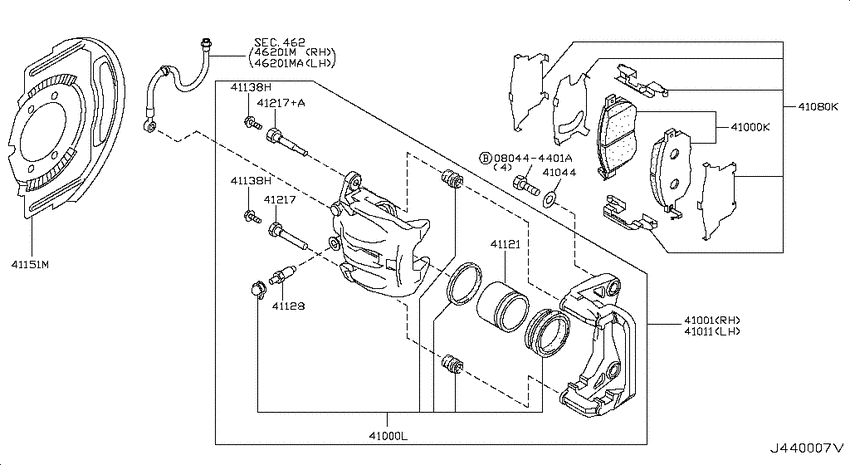 Front brake