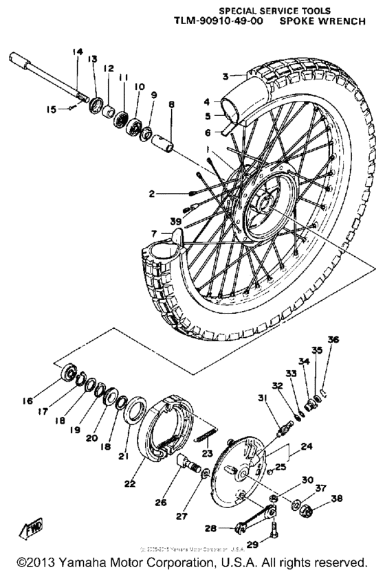 Front wheel