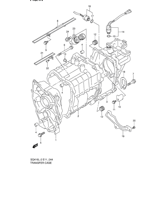 Transfer case