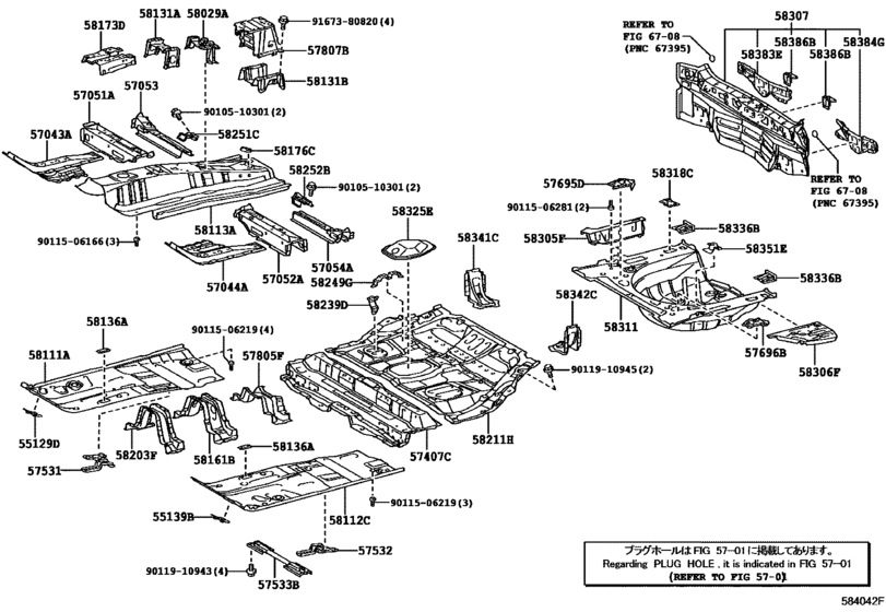 Floor Pan & Lower Back Panel