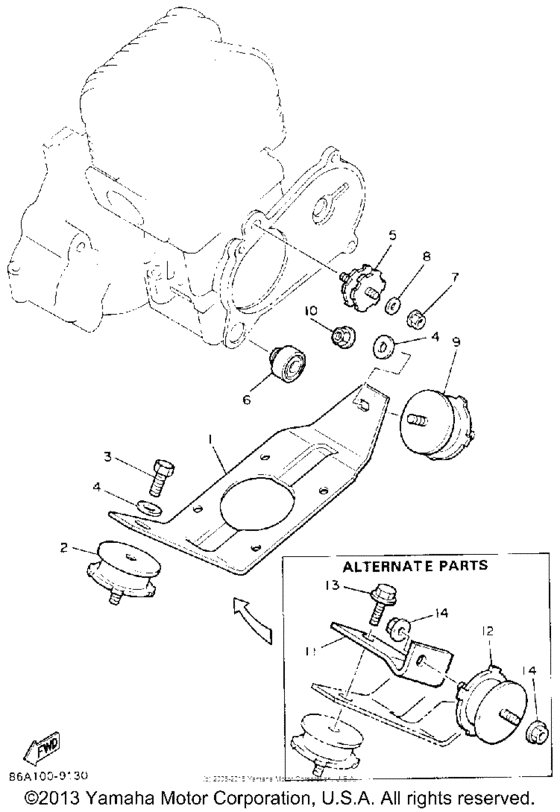 Engine bracket