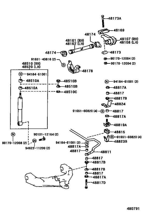 Front Spring & Shock Absorber