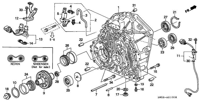 Torque converter housing