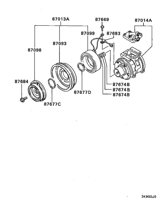 A/c cond, piping(dual:a)