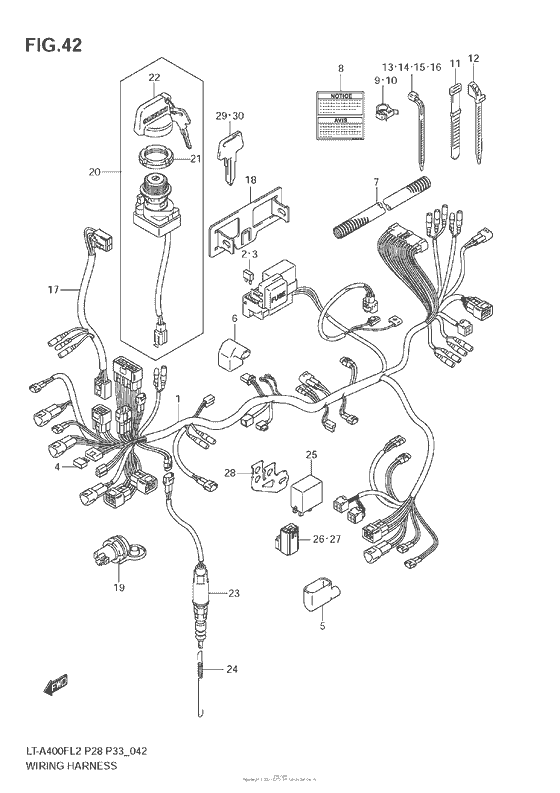 Wiring Harness (Lt-A400F E28)