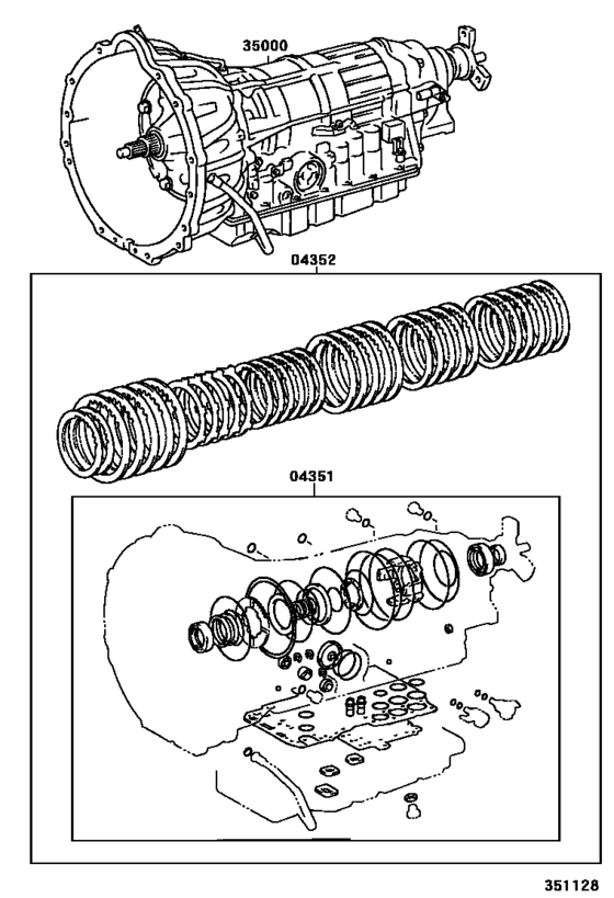 Transaxle Or Transmission Assy & Gasket Kit (Atm)