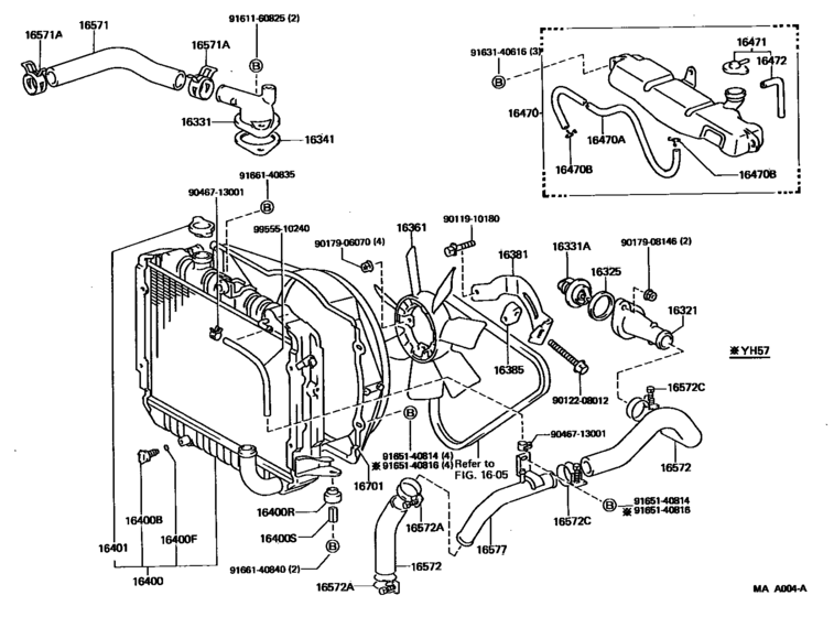 Radiator & Water Outlet