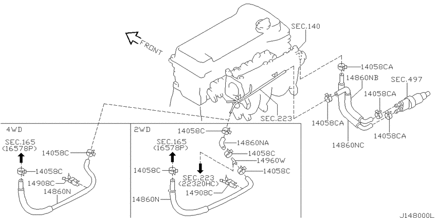 Secondary air system