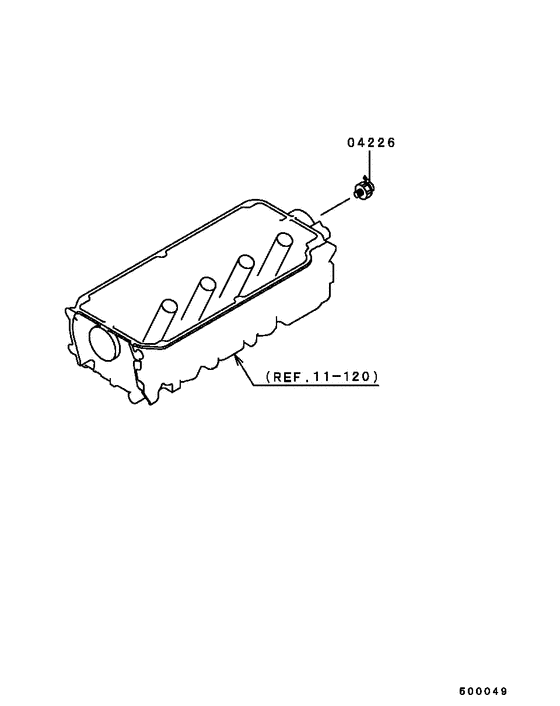 Oil press switch or gauge unit