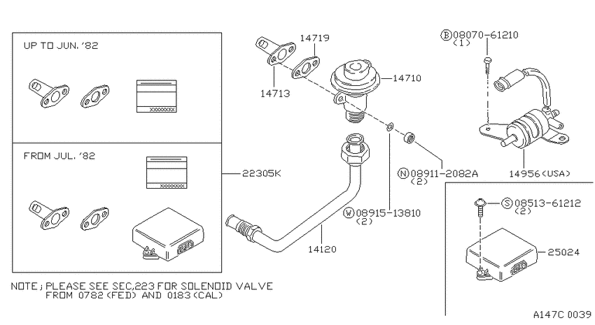 Egr parts