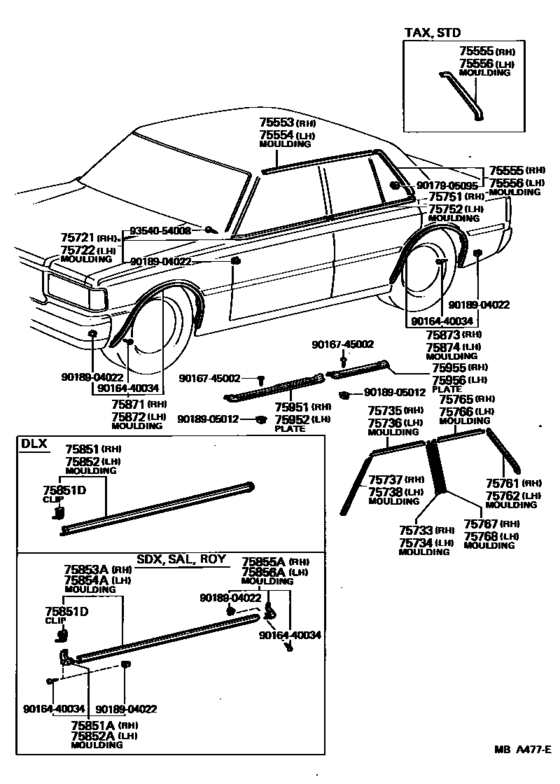 Side Moulding