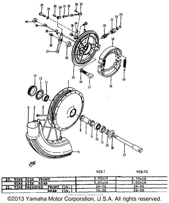 Front wheel