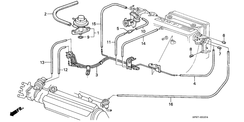 Carburetor tubing